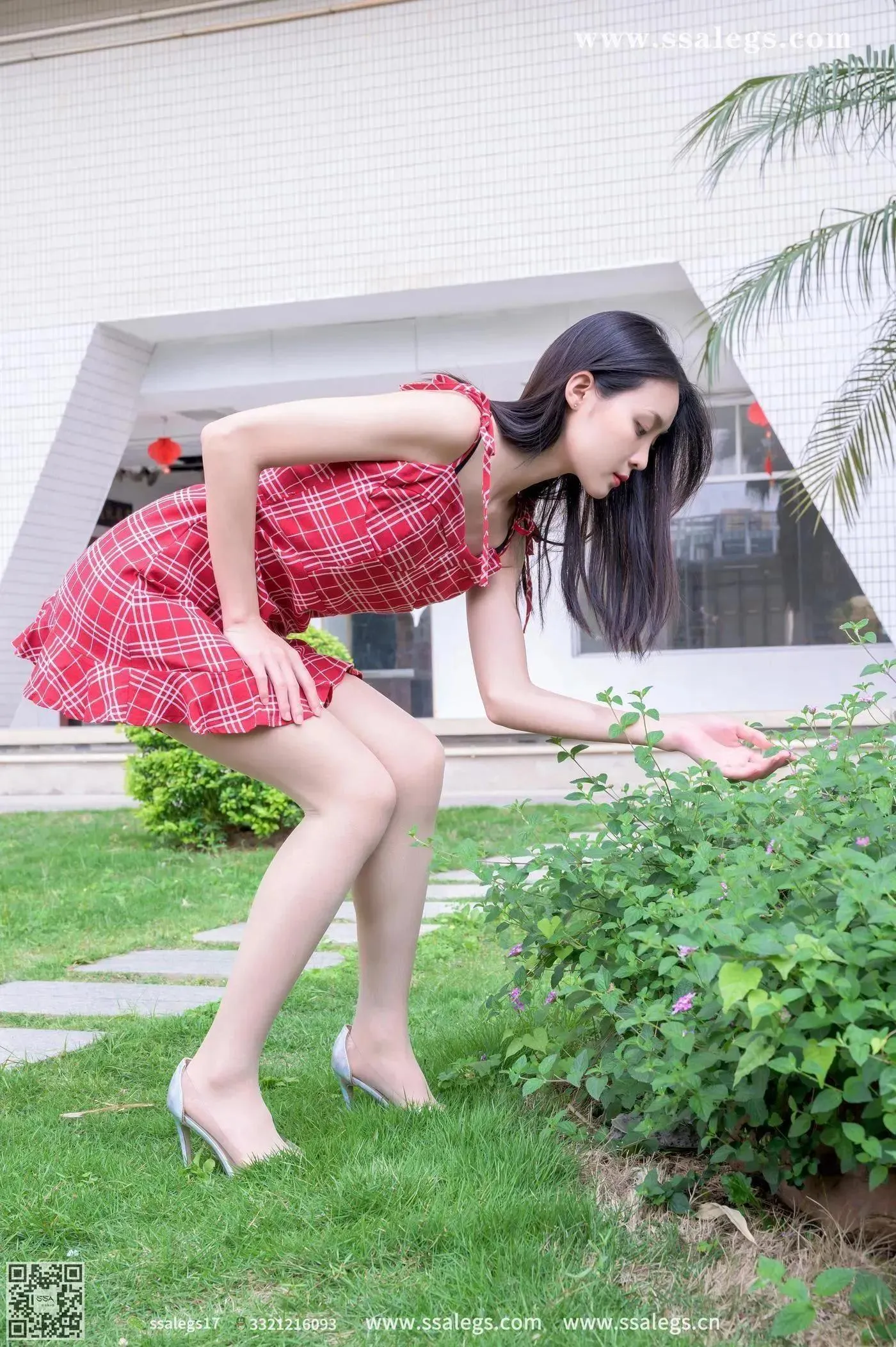 [SSA丝社]超清写真 NO.379 君君小区花园的靓丽风景线 [81P]插图1